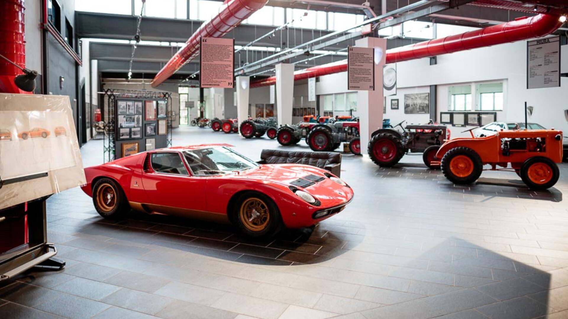 Museo Ferrucio Lamborghini - A museum in Casette di Funo Emilia Romagna -  Italy | La Guida Gran Turismo