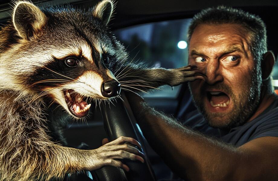 The raccoon incident